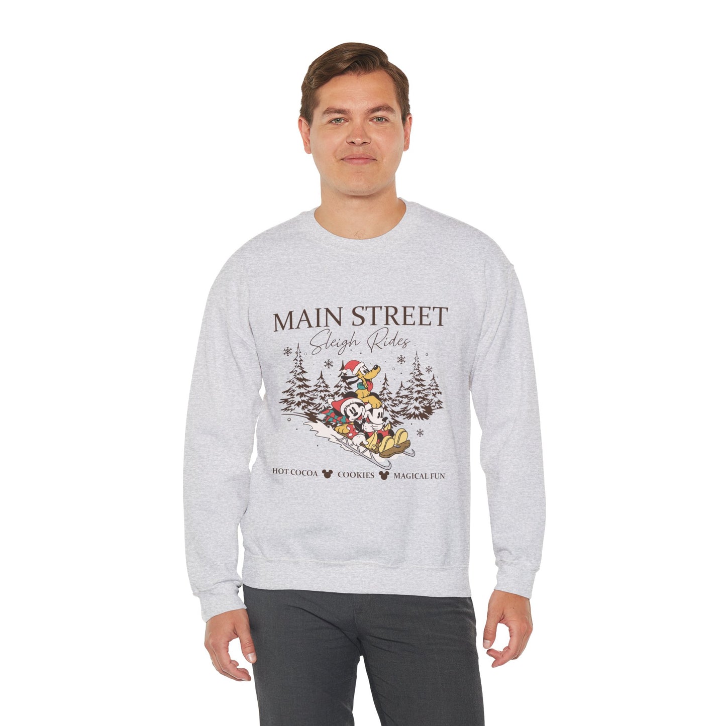 Holiday Sleigh Rides Sweatshirt Crewneck