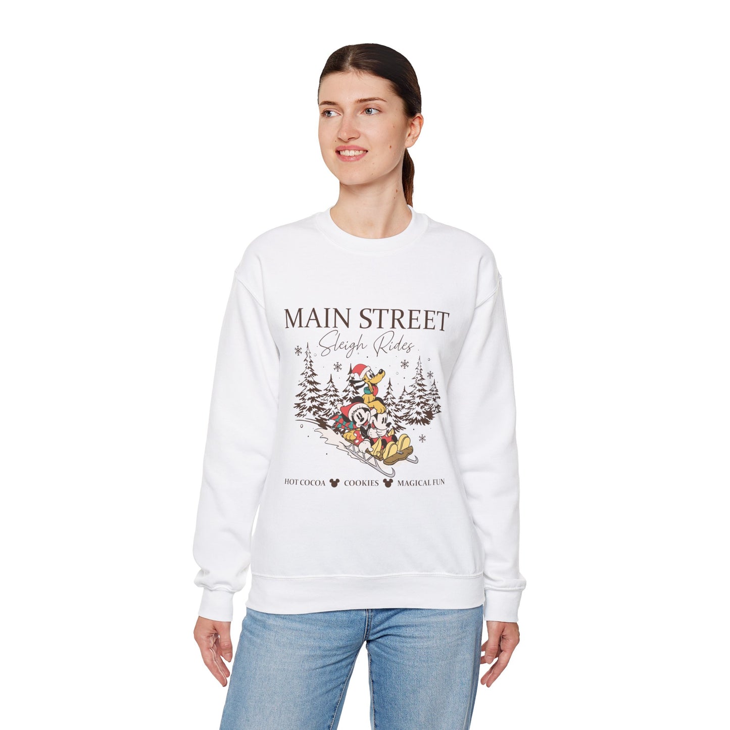 Holiday Sleigh Rides Sweatshirt Crewneck
