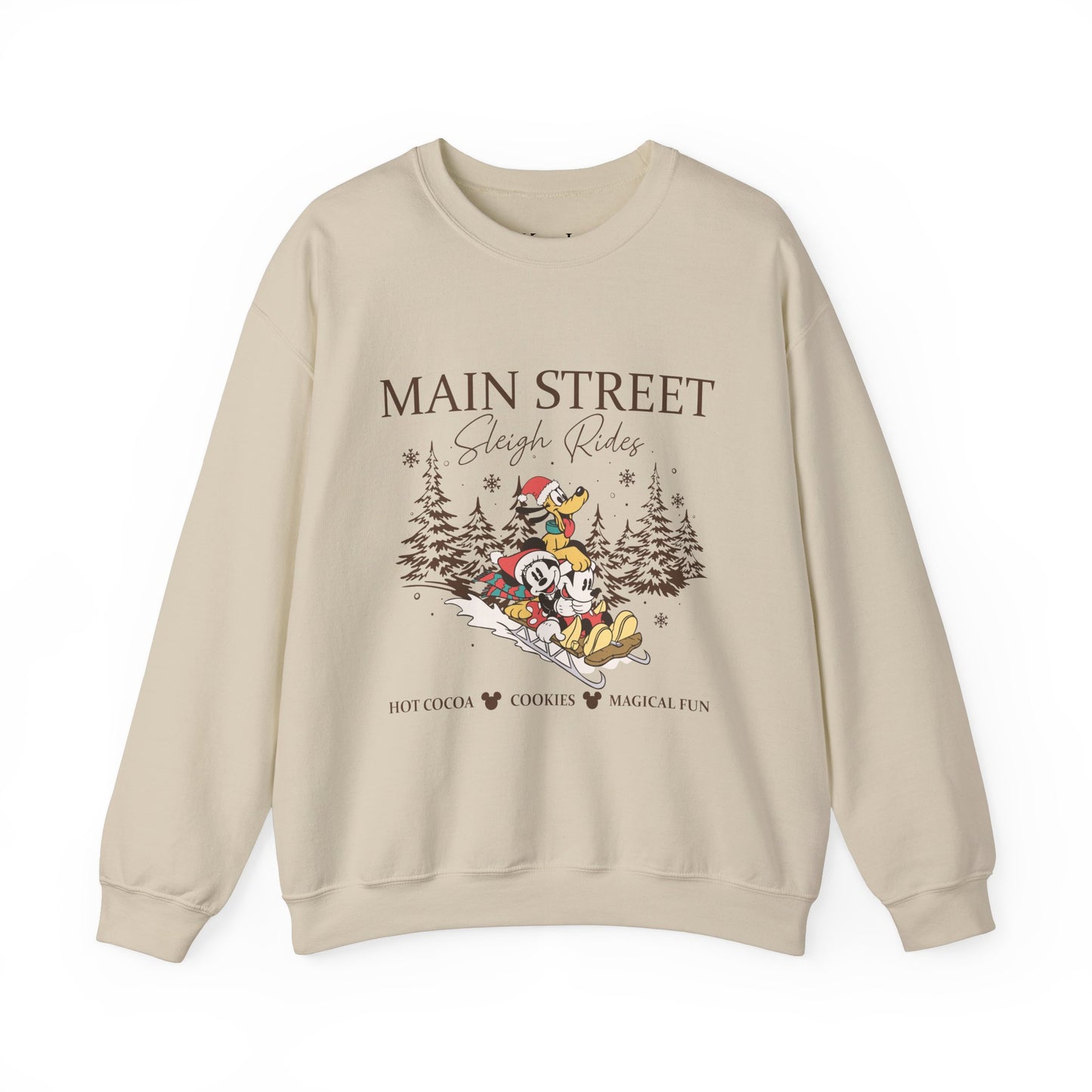 Holiday Sleigh Rides Sweatshirt Crewneck