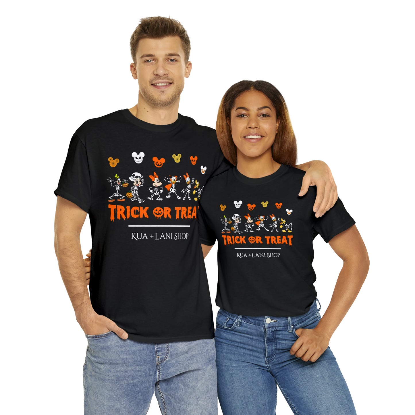 Mickey & Friends Trick or Treat Adult Tee