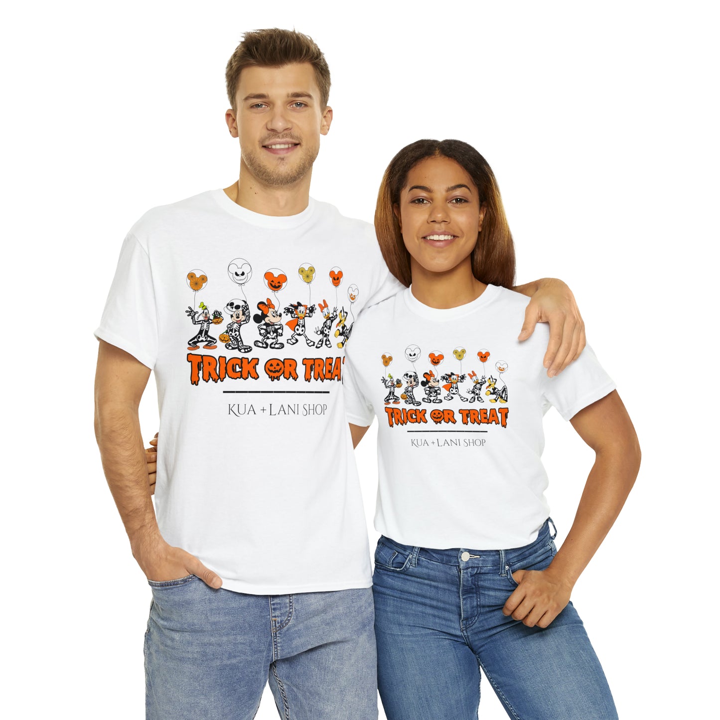 Mickey & Friends Trick or Treat Adult Tee